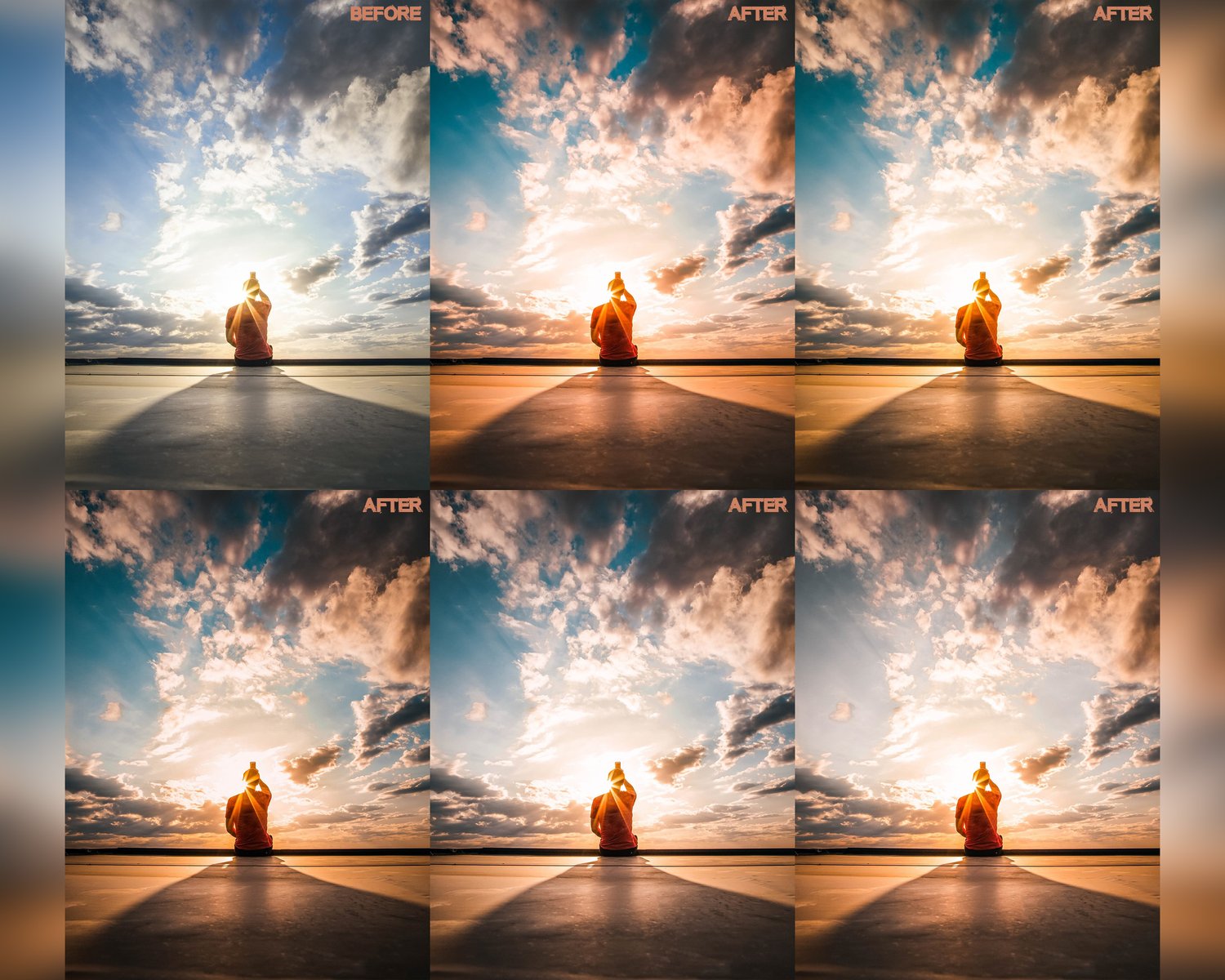 Golden Hour presets, Lightroom presets, Orange presets, Sunset presets, Preset Lightroom, Instagram presets, Photoshop presets, Cinematic