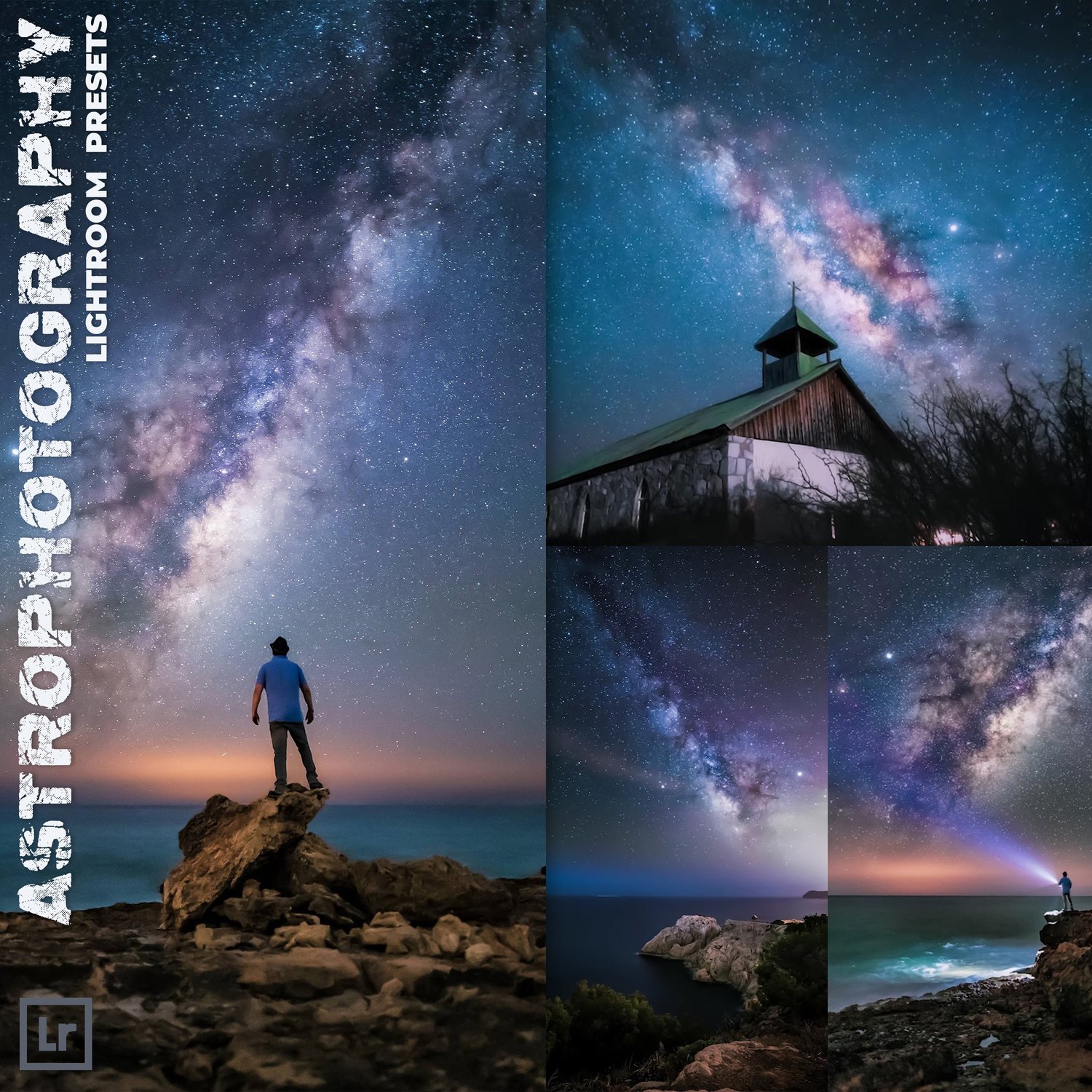 Astrophotography presets, Lightroom presets, Milky way presets, Night sky presets, Preset Lightroom, Night presets, Photoshop presets