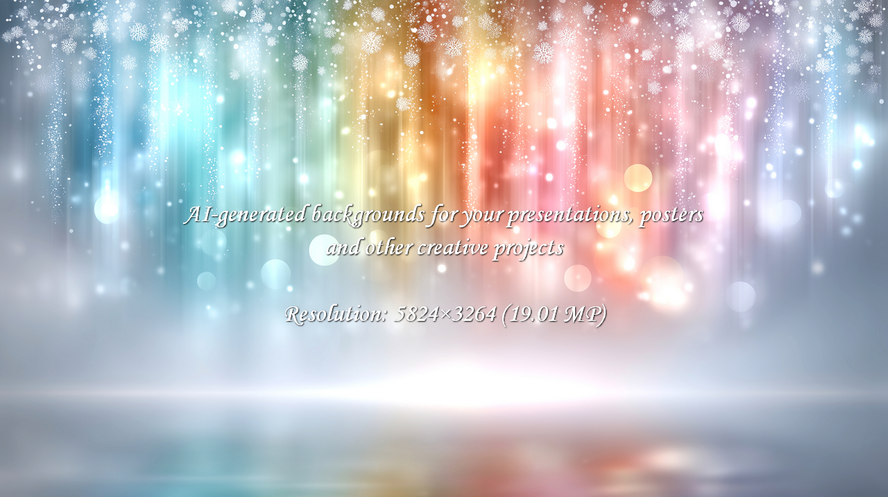 Capture the wonder of winter with this festive backdrop. Shimmering lights and delicate snowflakes create an enchanting atmosphere, perfect for holiday promotions and magical designs.