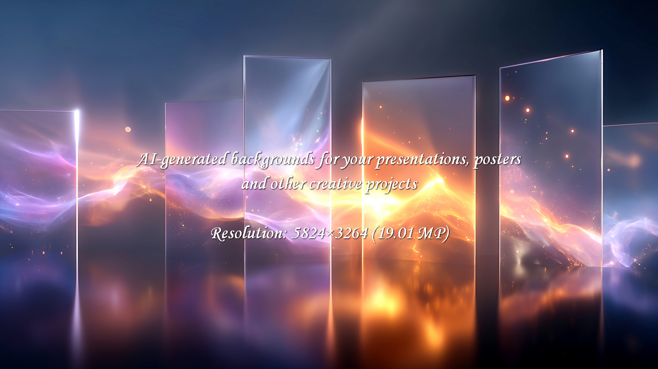 Sleek, modern background featuring vibrant nebula reflections. Ideal for technology, science, or futuristic projects. Clean and elegant design conveys innovation and sophistication.