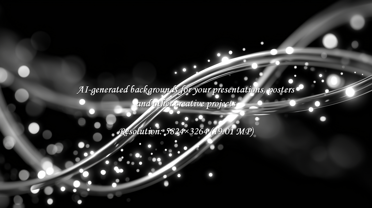 Captivating abstract visuals with swirling glowing particles and elegant light streaks evoke a sense of dynamic energy and modern innovation, perfect for science, tech, or futuristic themes.