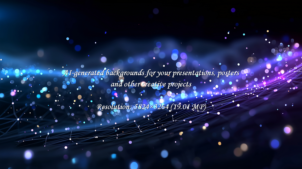 Experience the pulse of innovation with this dynamic abstract scene. Glowing particles and interconnected lines create a vibrant flow of digital energy, perfect for tech, data, or futuristic concepts.