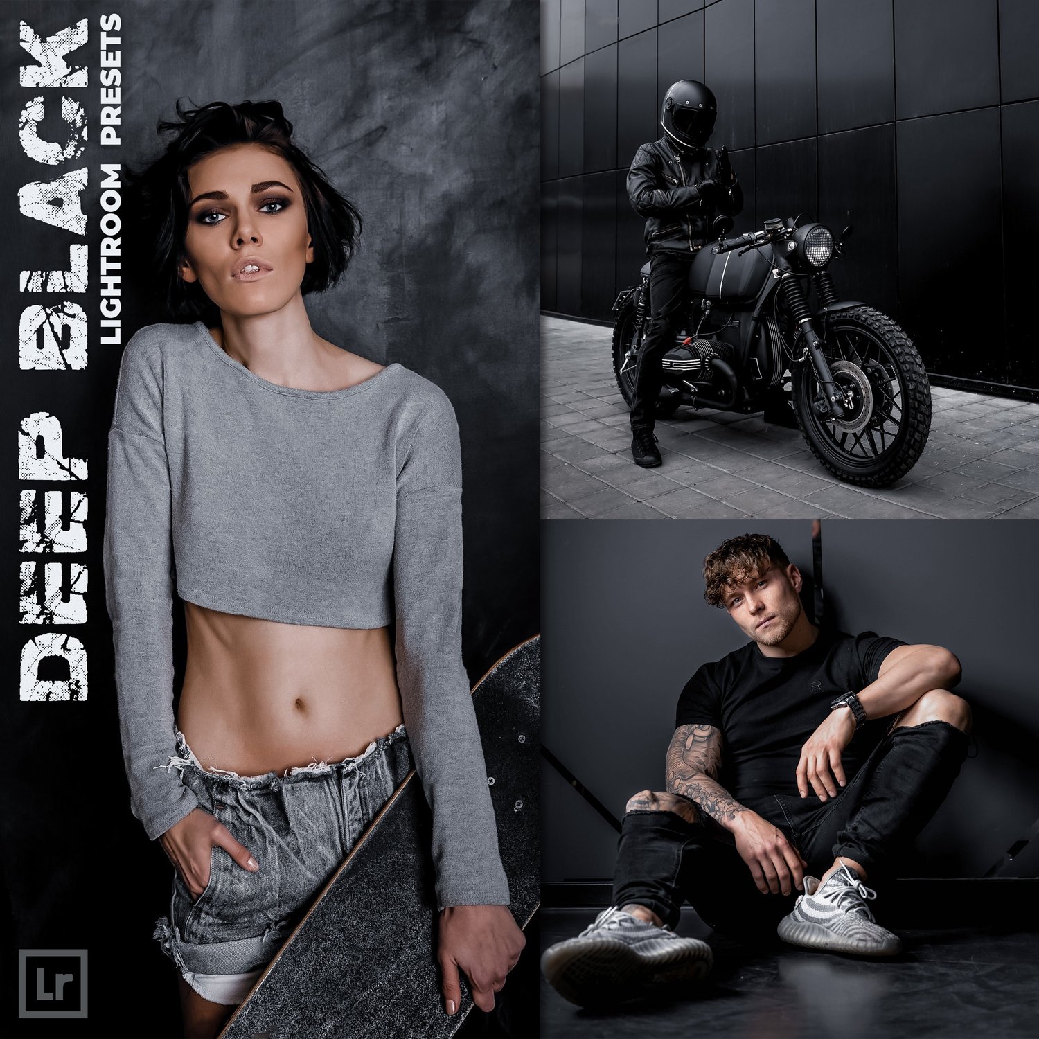 Deep Black preset, Lightroom presets, Dark black preset, Dark presets, Moody preset, Preset Lightroom, Cinematic presets, Blvck paris preset
