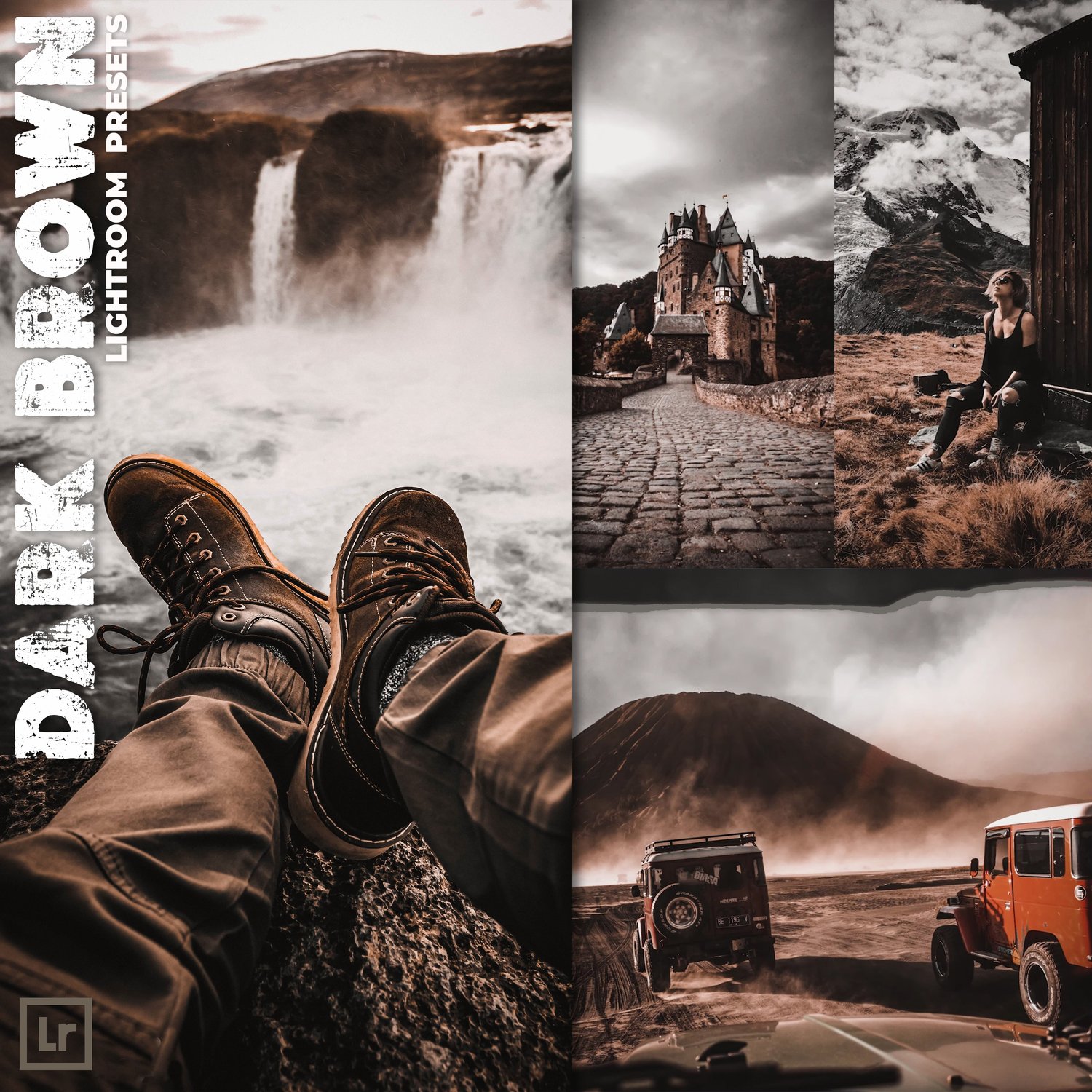 Dark Brown preset, Lightroom presets, Brown presets, Dark presets, Moody preset, Preset Lightroom, Adventure presets, Cinematic presets