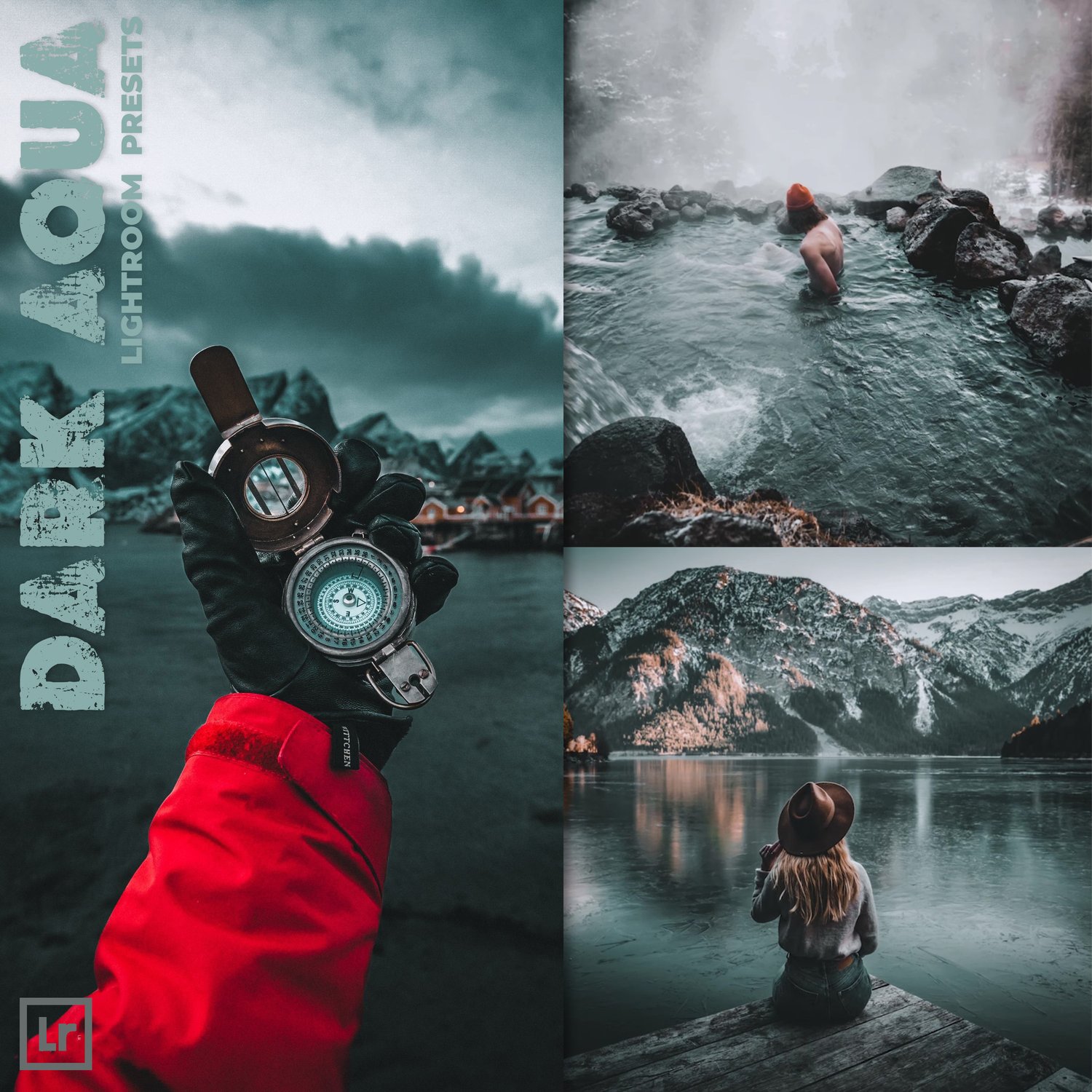 Dark Aqua preset, Lightroom presets, Green preset,  Lifestyle presets, Travel preset, Preset Lightroom, Cinematic presets, Instagram presets