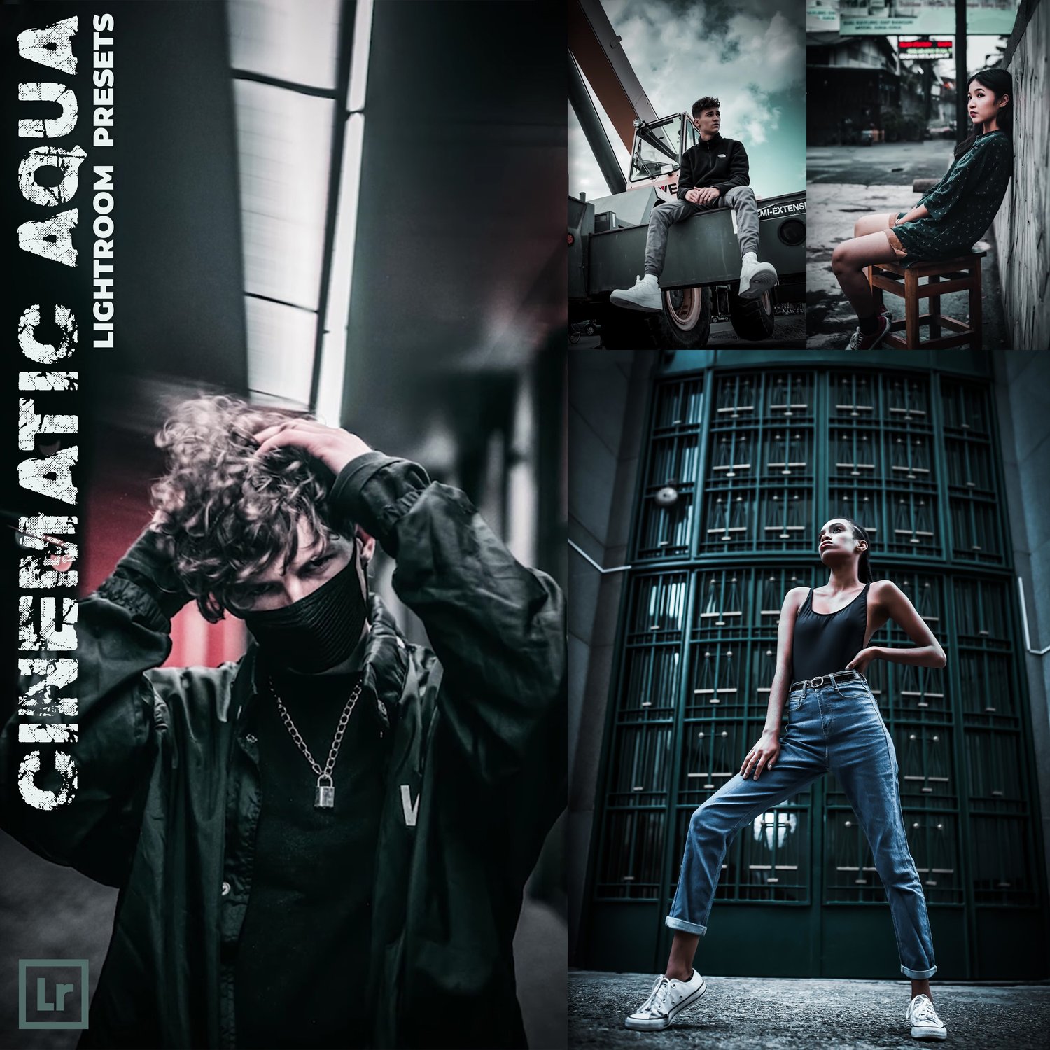 Cinematic Aqua preset, Lightroom presets, Cinematic presets, Film presets, Moody preset, Dark presets, Preset Lightroom, Instagram presets