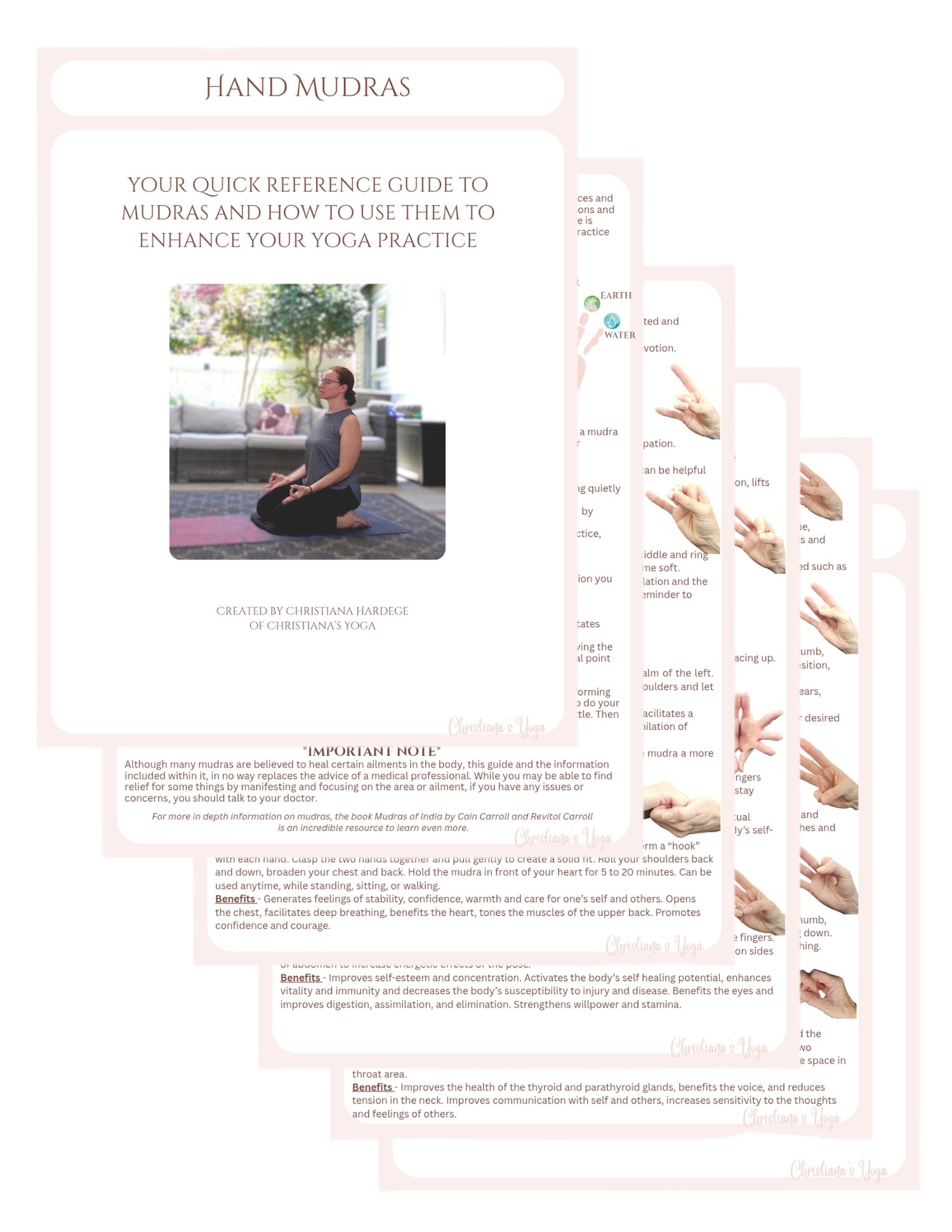 Guide to many hand mudras for different interests