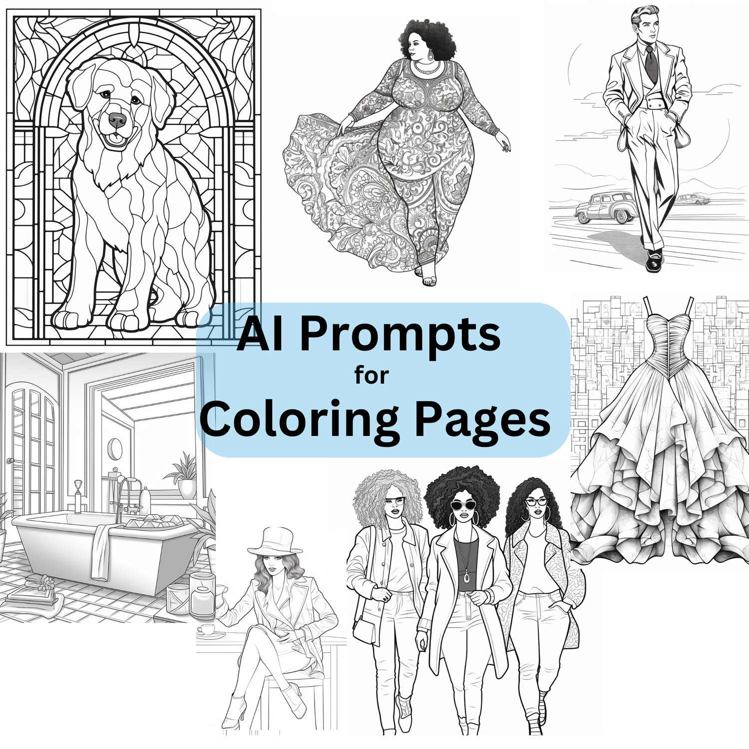 midjourney prompts for vintage tags