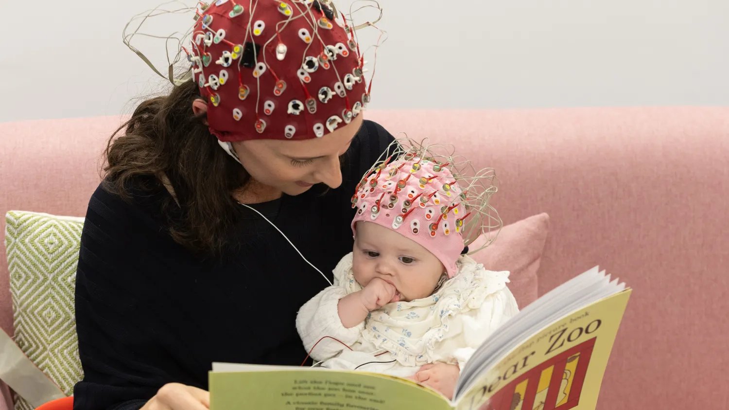 How reading to a baby syncs the brain neurons.