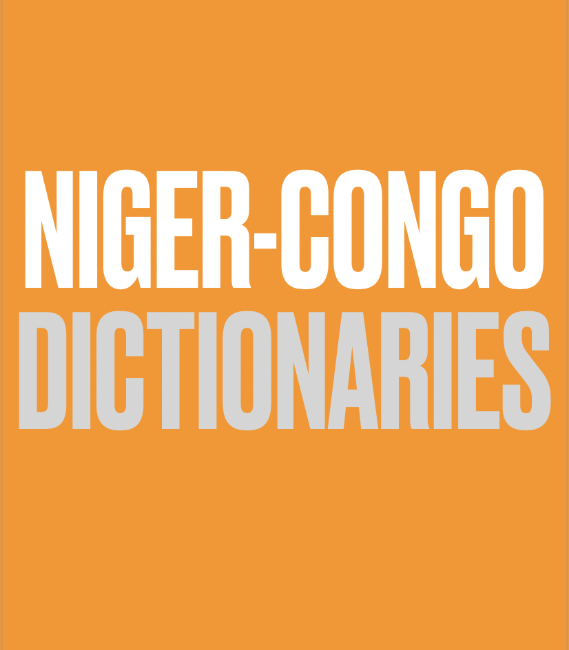 Niger-Congo language dictionaries