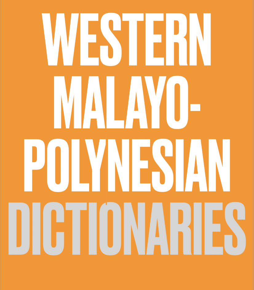 Western Malayo-Polynesian language dictionaries