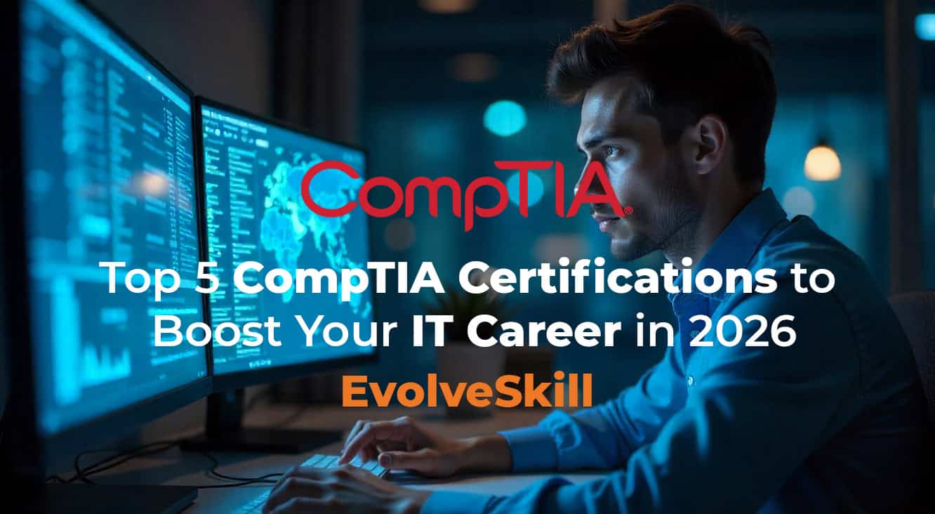 Aspiring IT professional planning their certification path with CompTIA in 2026.