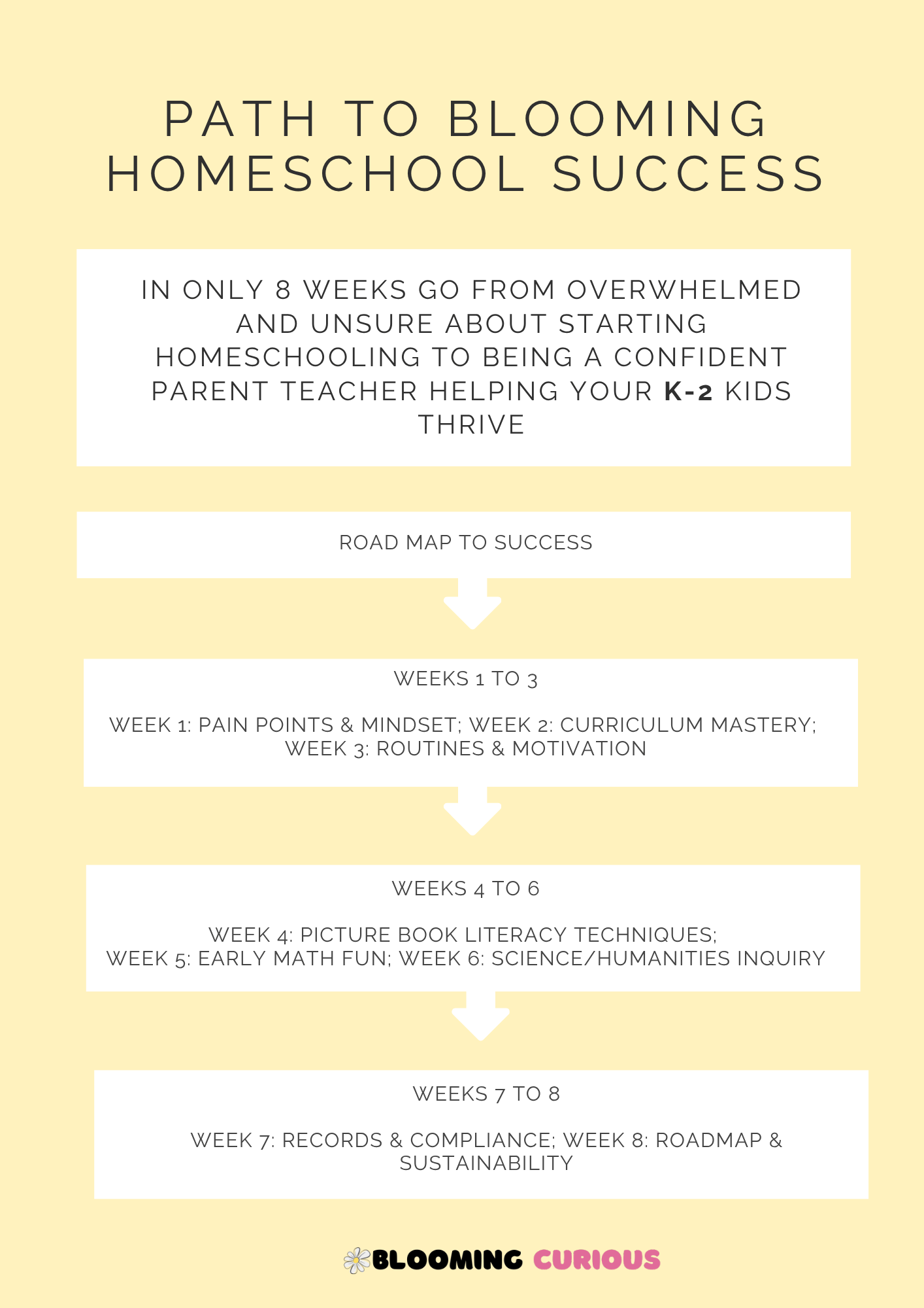 Infographic Path to Homeschool Success