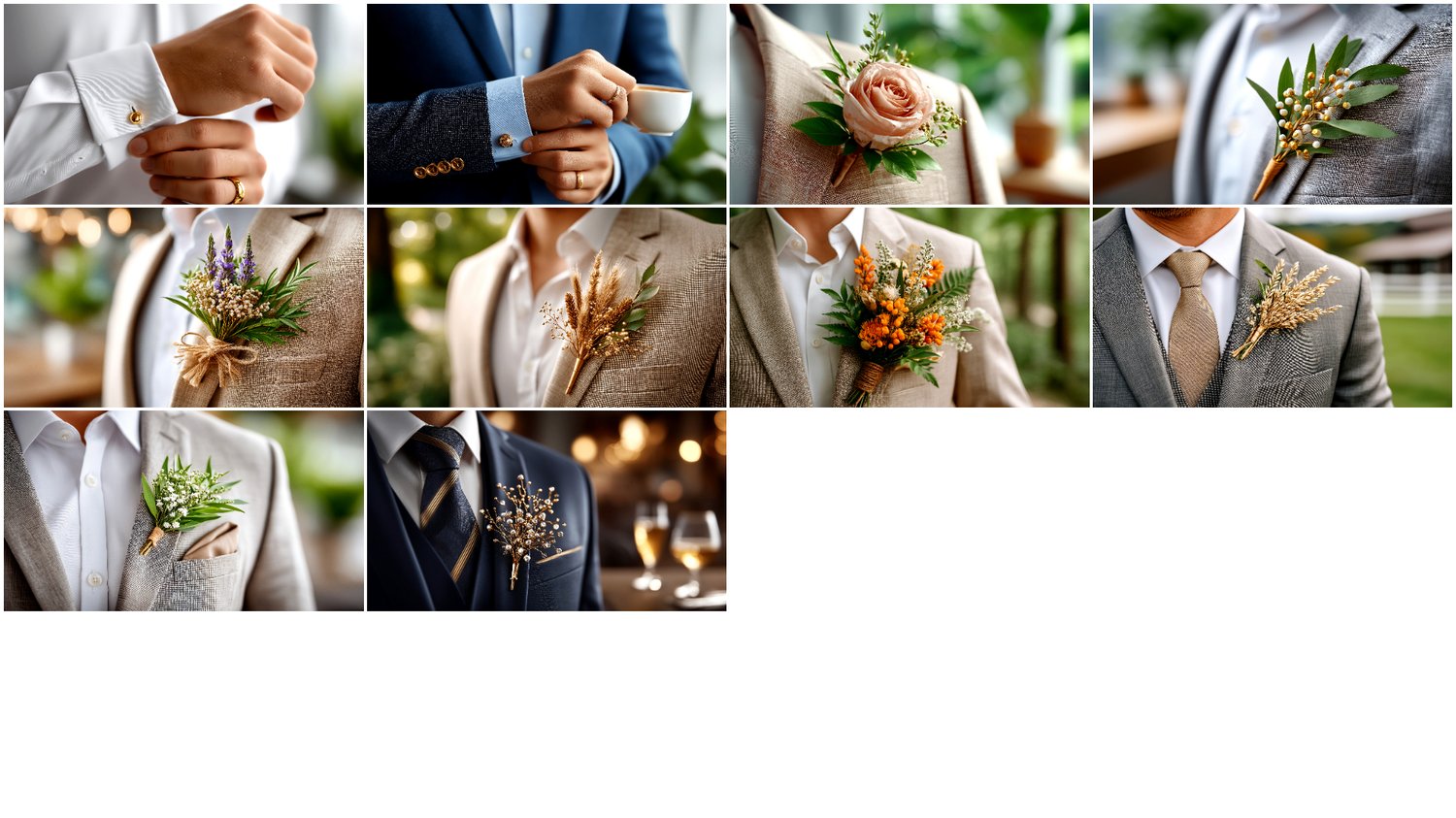 A premium AI-generated collection of 74 high-quality images featuring elegant grooms
