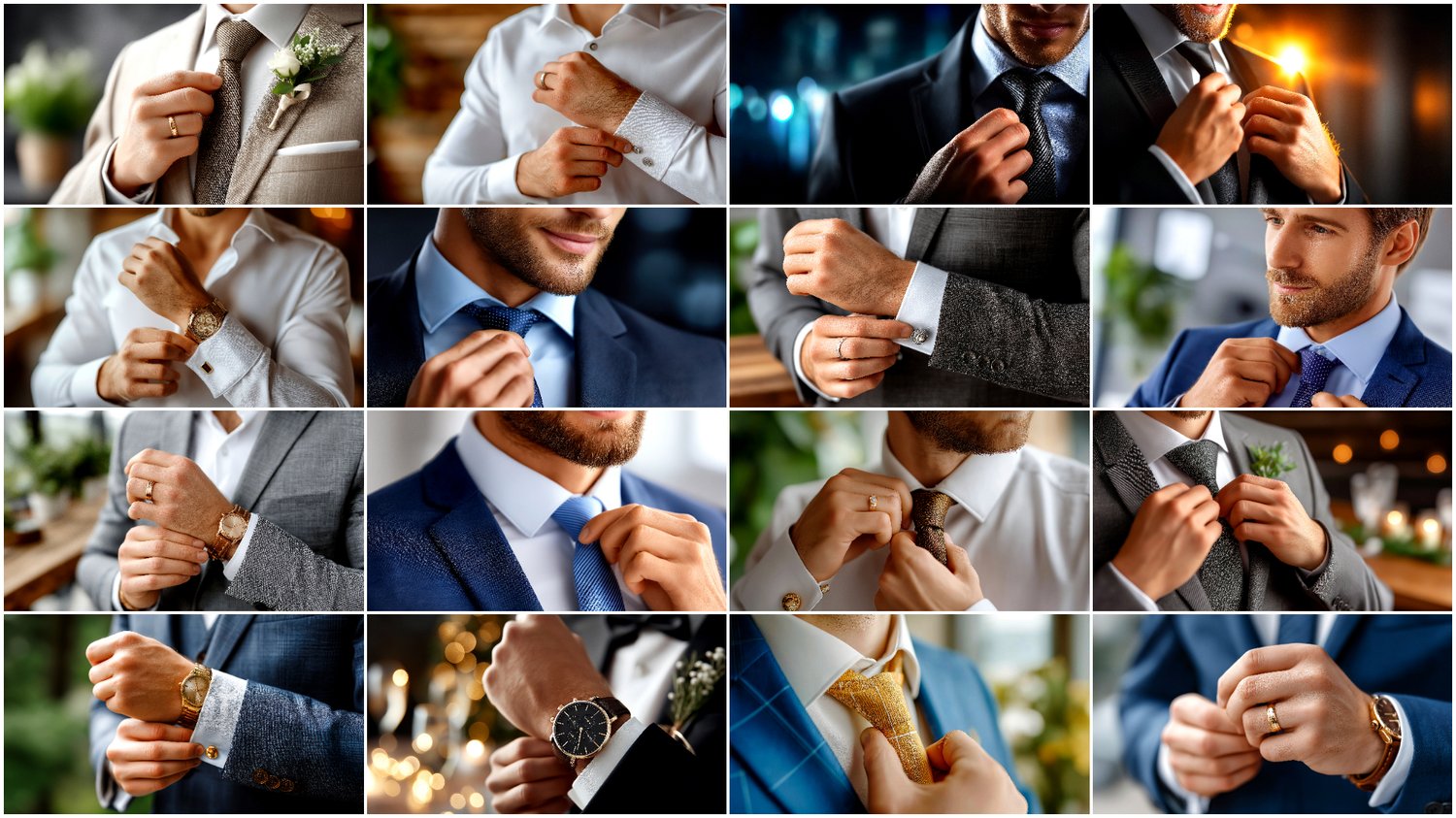 A premium AI-generated collection of 74 high-quality images featuring elegant grooms