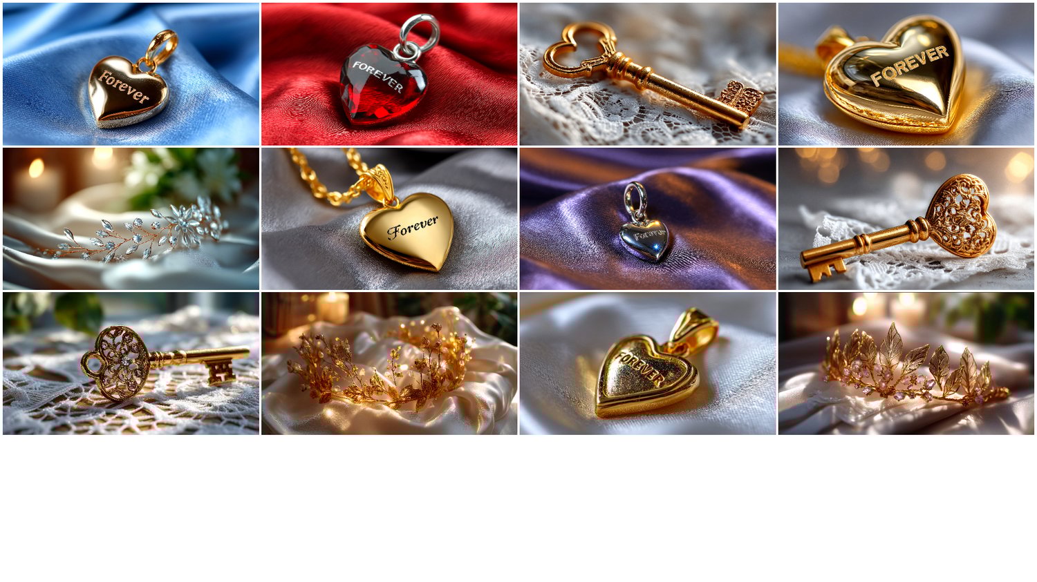 A premium AI-generated collection of 28 high-quality images featuring symbolic and elegant wedding elements