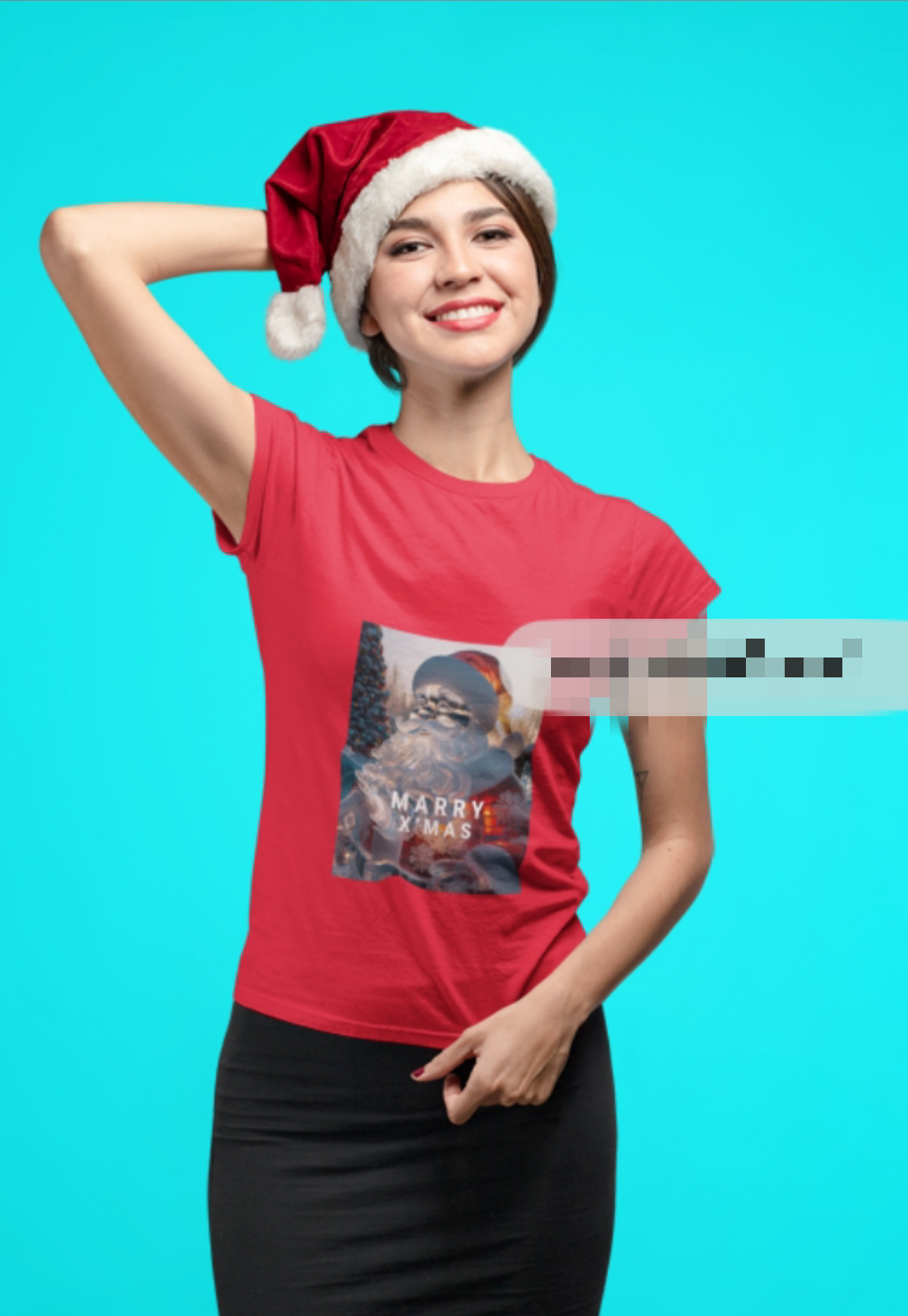 Ladies Christmas t-shirt