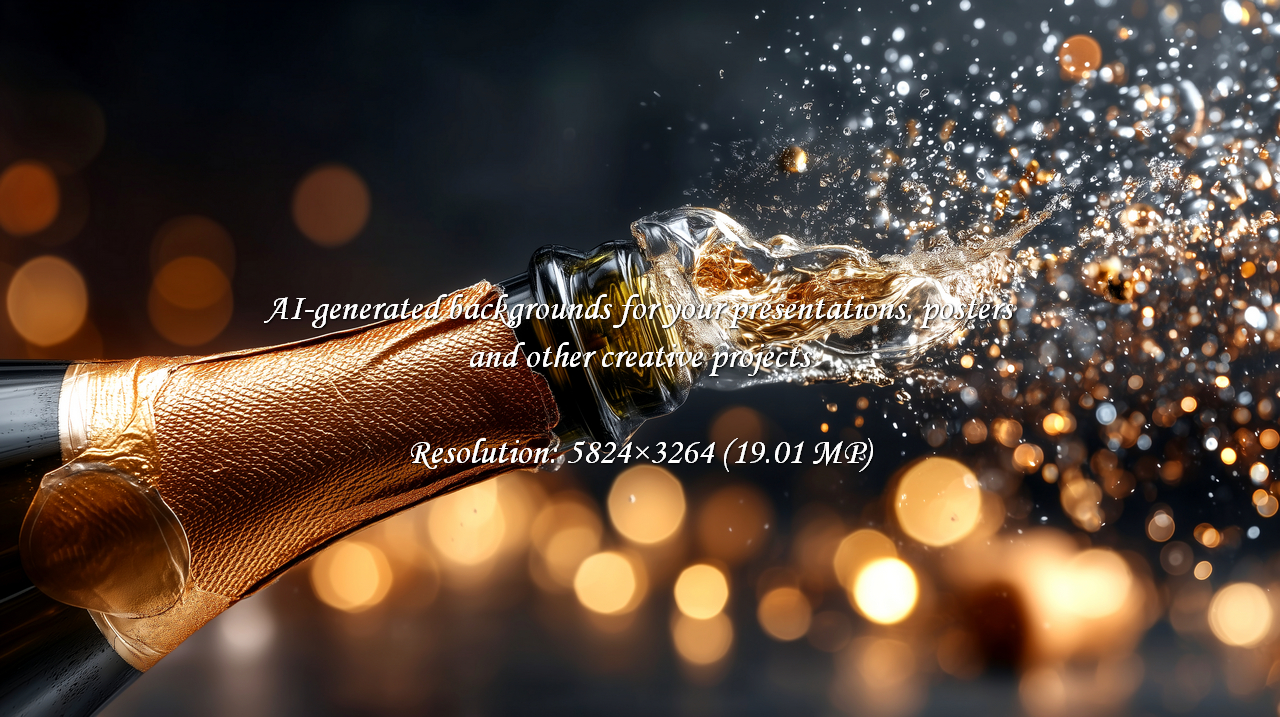 Capture the thrill of celebration with a splash of champagne. Perfect for upscale branding, events, and moments of success. Share the luxury, joy, and festive cheer with this elegant scene.