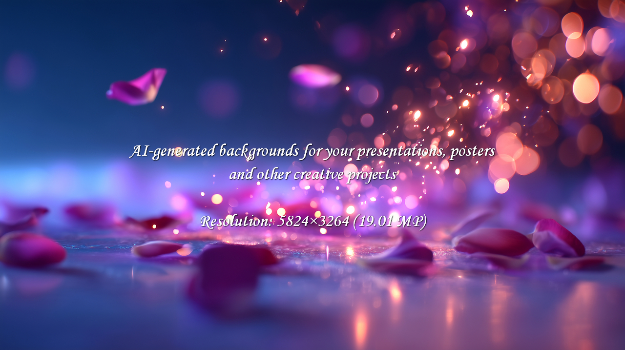 Romantic rose petals create an ethereal, dreamy mood with bokeh lights. Perfect for Valentine's Day cards, wedding invitations, or adding a touch of magic to your designs. Soft, beautiful, and elegant.