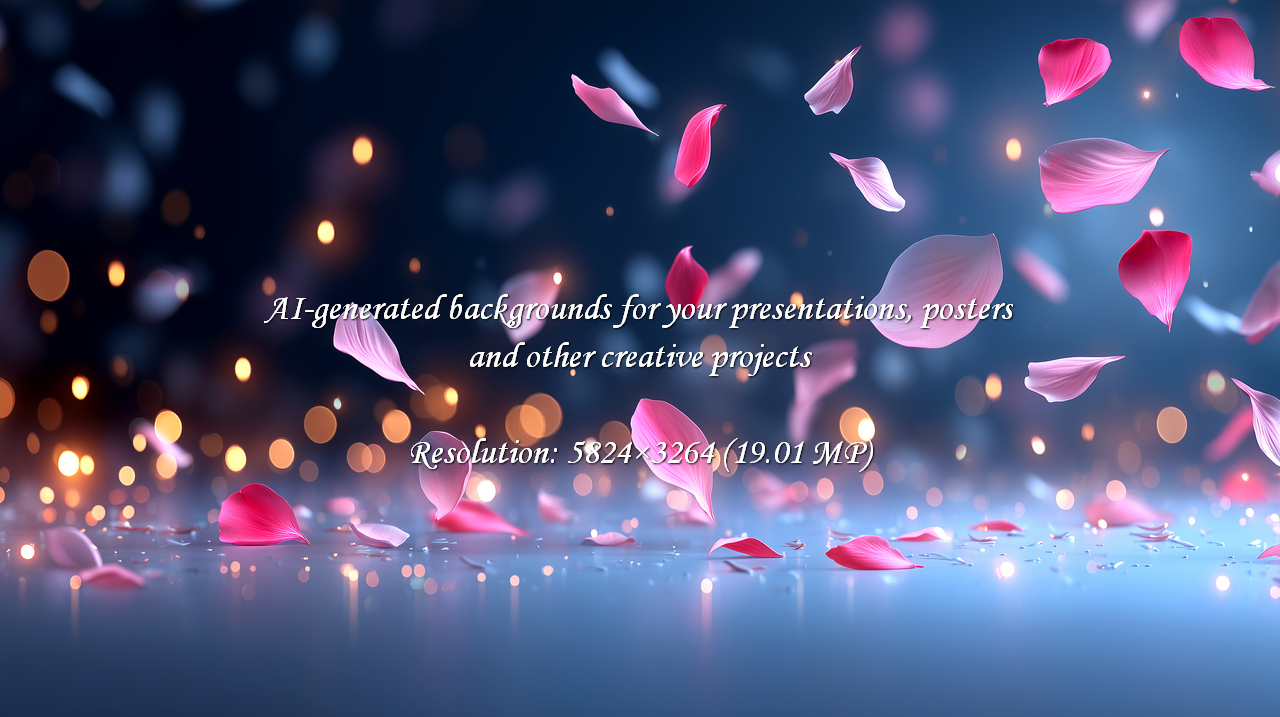 Capture the delicate beauty of falling pink petals with this dreamy scene. Ideal for romantic themes, cosmetic campaigns, or adding a touch of elegance to your designs. Soft, serene, and visually captivating.