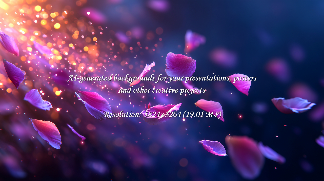 Enchanting rose petals gracefully descend amidst a shower of shimmering light. This captivating scene evokes romance, beauty, and delicate elegance. Perfect for adding a touch of dreamlike quality.