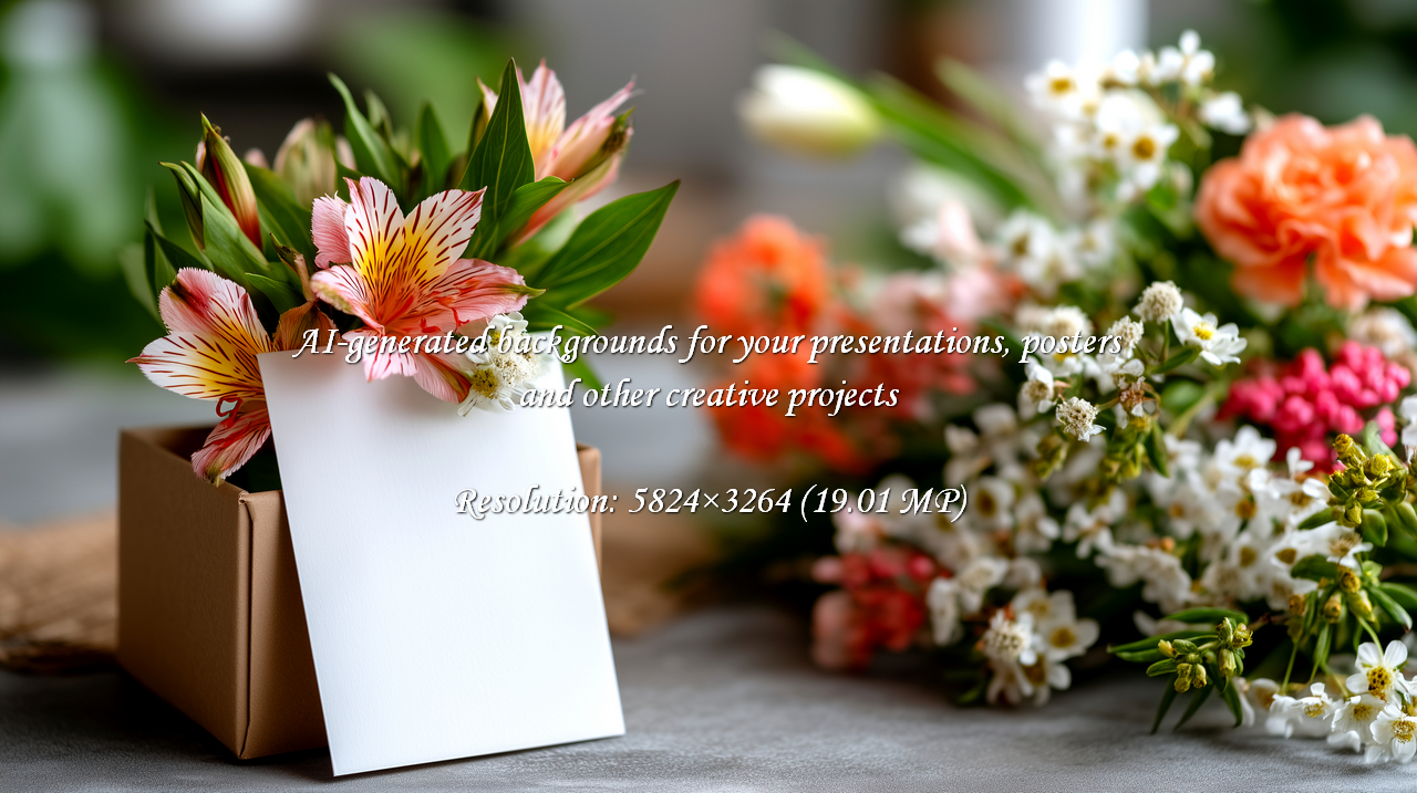 A charming floral arrangement featuring delicate alstroemeria and a blank card, ideal for expressing love and gratitude. Perfect for birthdays, anniversaries, or a simple 'thinking of you'.