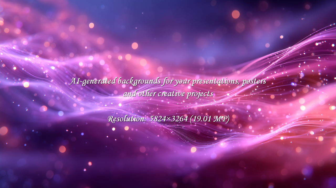 Capture a sense of wonder with this vibrant abstract design. Perfect for backgrounds, digital art, or adding a touch of magic to any project. The flowing lines and bokeh create a dreamy feel.