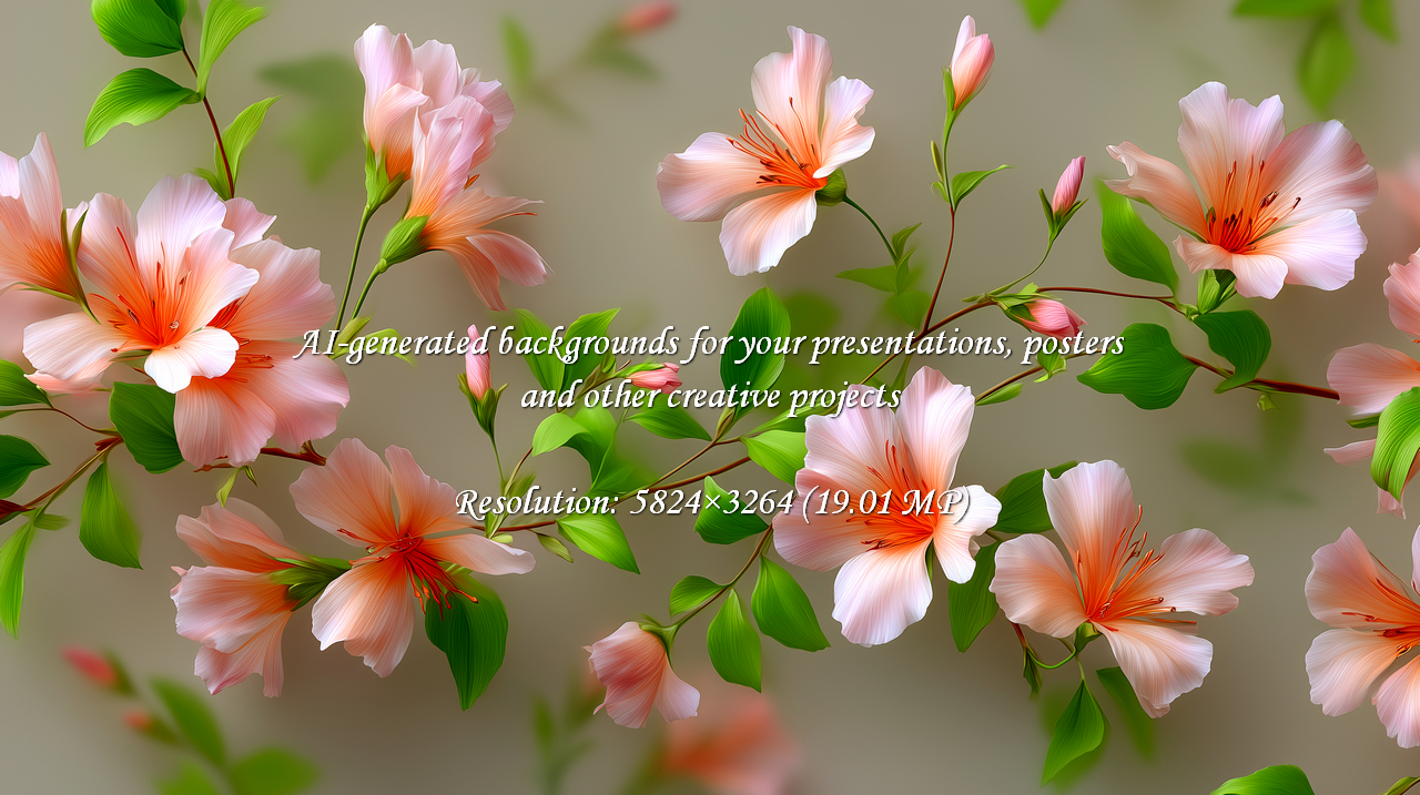 Gentle peach blossoms and vibrant green leaves offer a calming, serene backdrop. Perfect for adding a touch of springtime elegance to any project, from social media to branding.