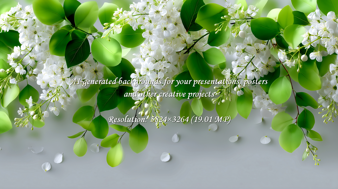 Capture the essence of spring with this graceful floral arrangement. Its fresh and vibrant aesthetic brings a touch of natural elegance, ideal for designs seeking a serene and beautiful ambiance.