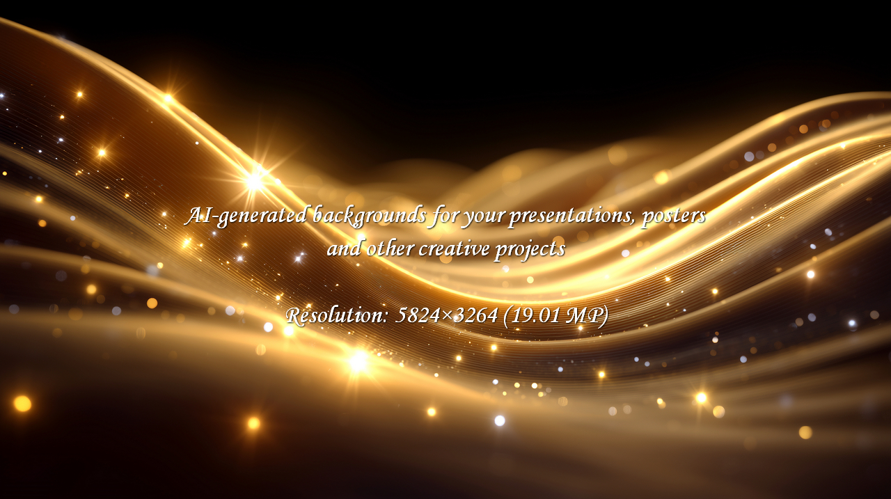 Enchanting golden light streams evoke luxury and elegance. Perfect for high-end branding, festive promotions, or adding a touch of magic to any design. Use for backgrounds and presentations.