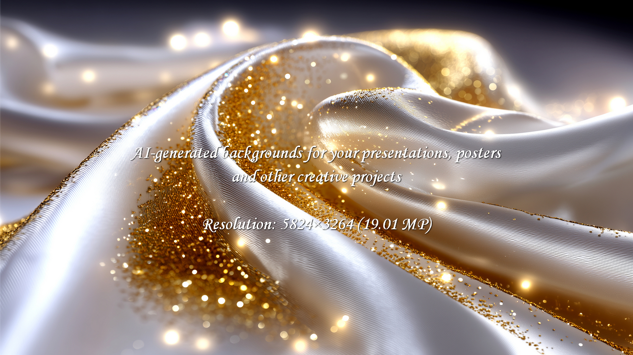 Capture the elegance and festivity with this shimmering gold glitter on soft white fabric. Ideal for luxurious designs, holiday promotions, and creating a sophisticated and celebratory atmosphere.