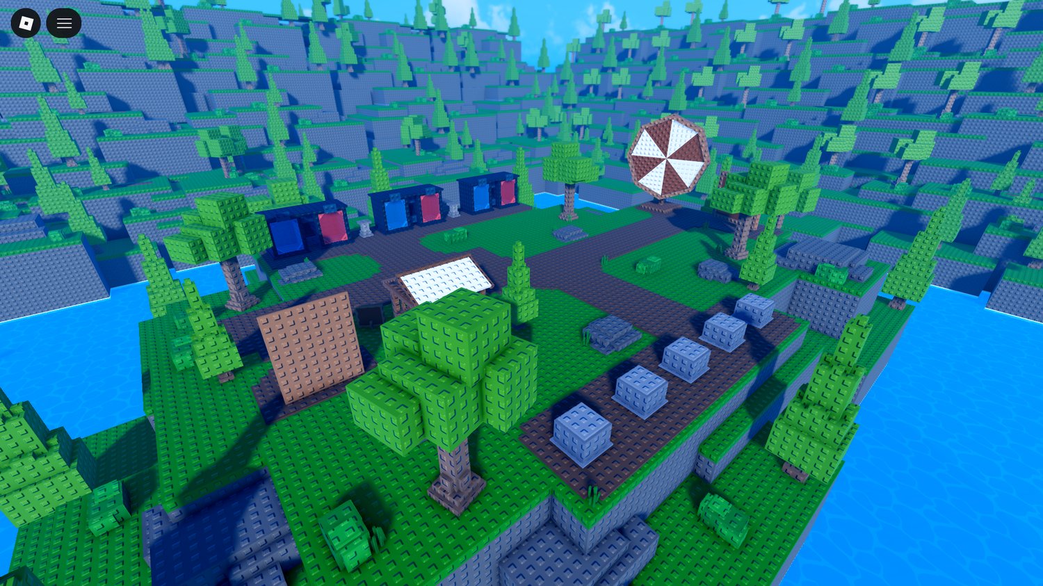 Lightweight low poly environment design