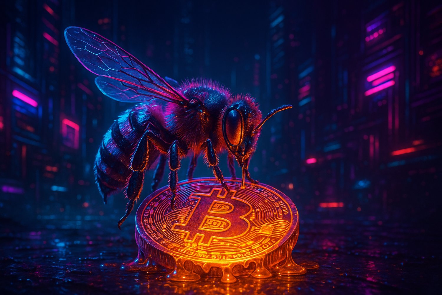 If Bitcoin Became a Bee The Sweetest Treasure You’d Ever Collect