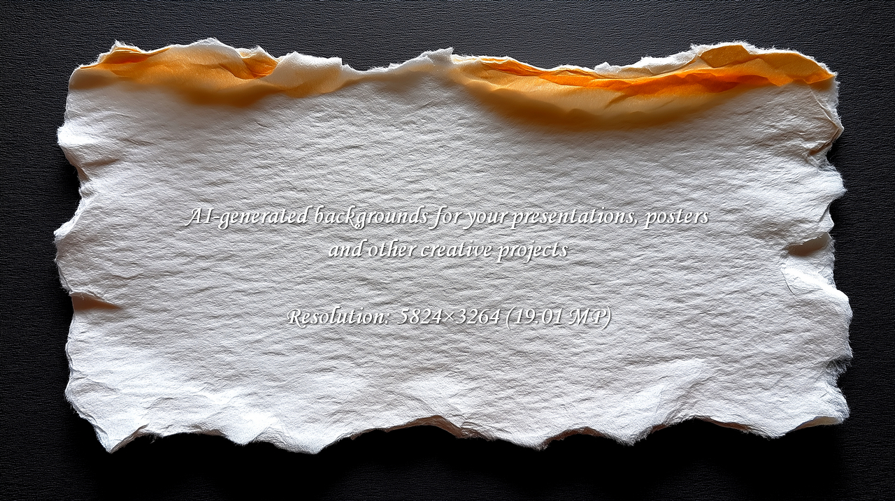 Unique handmade paper with deckled edges creates an elegant, textured surface perfect for art, calligraphy, invitations, or crafting. Ideal for branding, backgrounds, and adding a vintage touch.