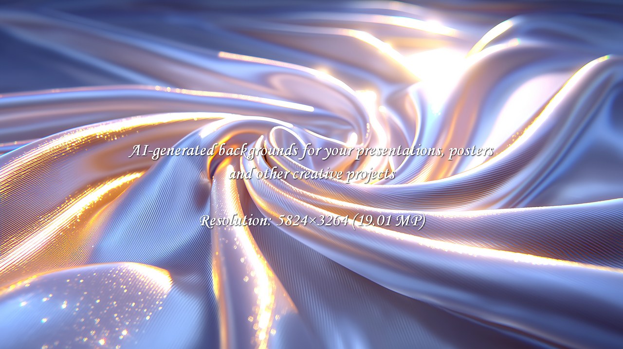 Mesmerizing fabric with swirling golden light creates an elegant and luxurious backdrop. Perfect for adding a touch of glamour and sophistication to any project. Use for visual effects, and stylish designs.