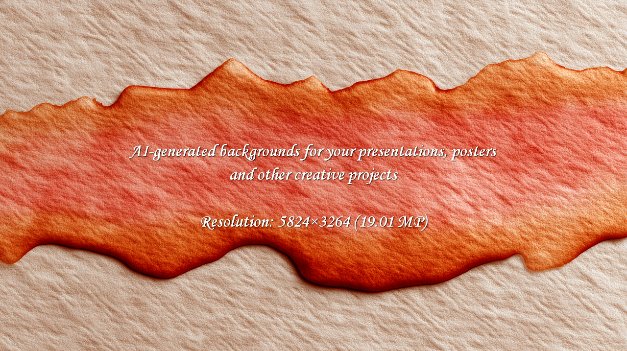 Warm coral and peach tones blend in a modern ombre texture, creating a vibrant and elegant background for any design. Add a touch of artistic flair with this eye-catching abstract.