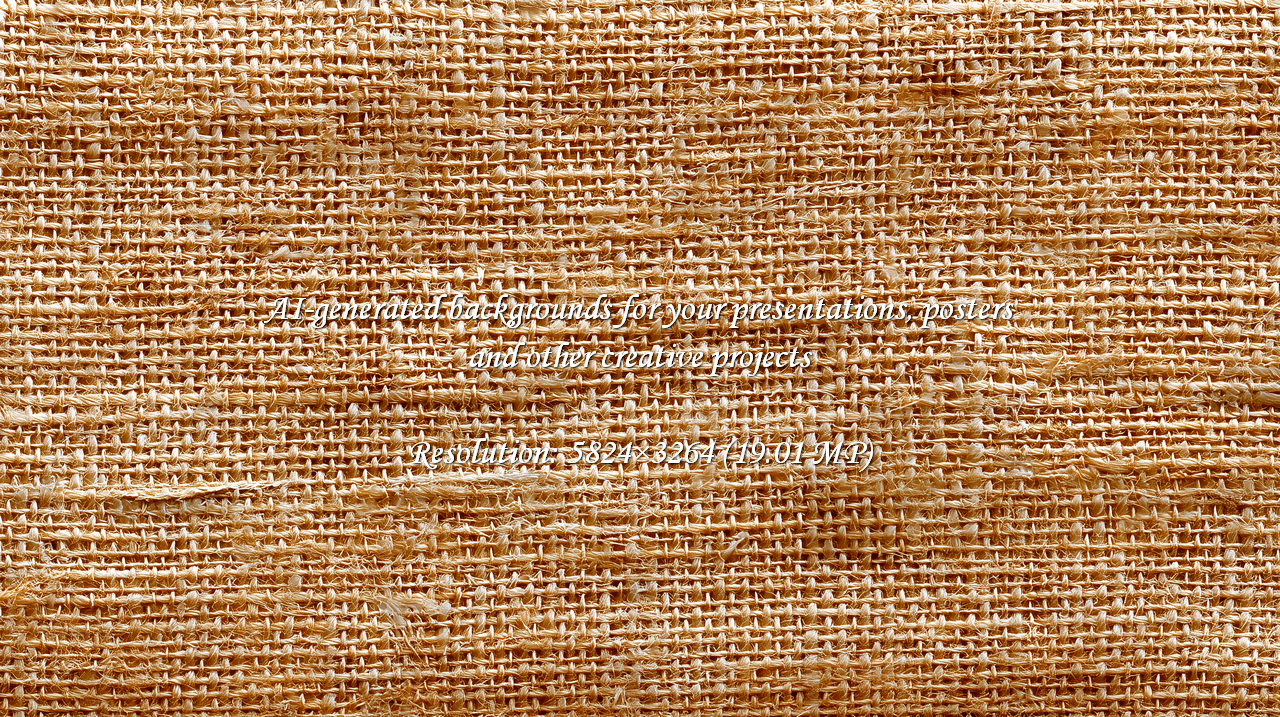 Warm burlap texture offers a rustic, natural feel. Perfect for backgrounds, crafts, or adding earthy charm to designs. Its woven pattern brings unique textile detail and vintage vibes.