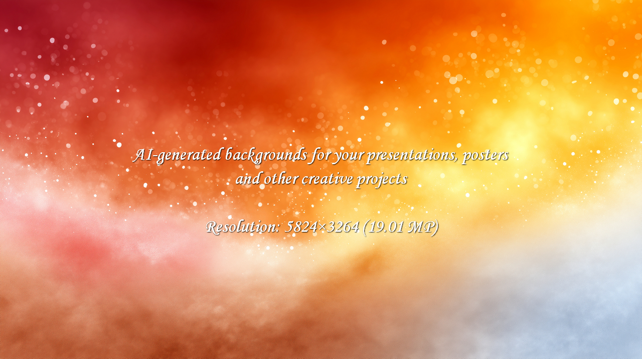 Dreamy abstract background blending vibrant sunset colors with sparkling light bokeh. Adds warmth and creativity to your designs. Perfect for invitations, websites, and marketing materials.