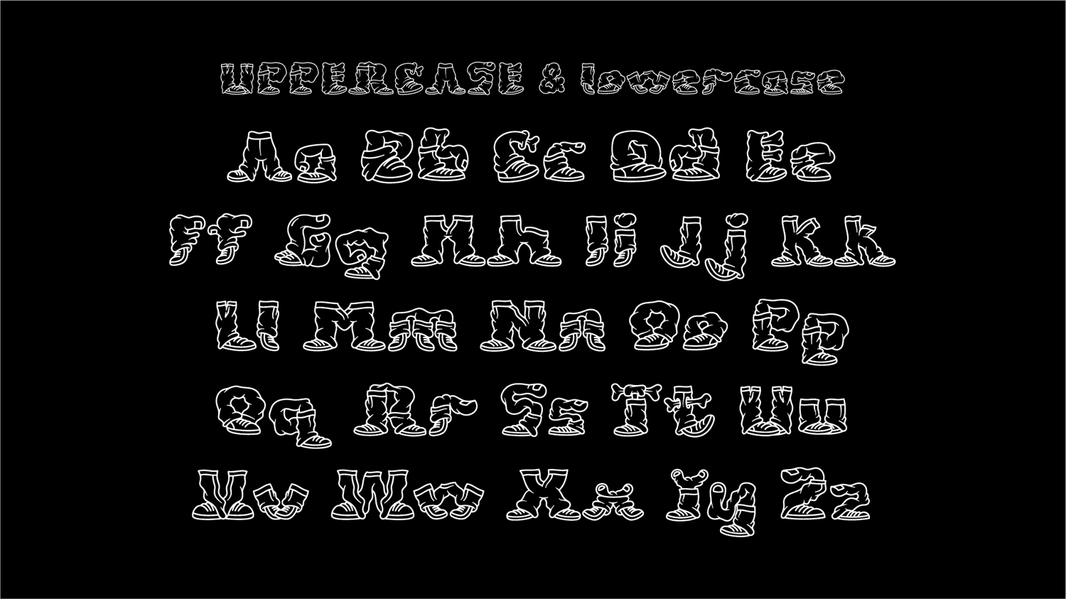 Uppercase & lowercase