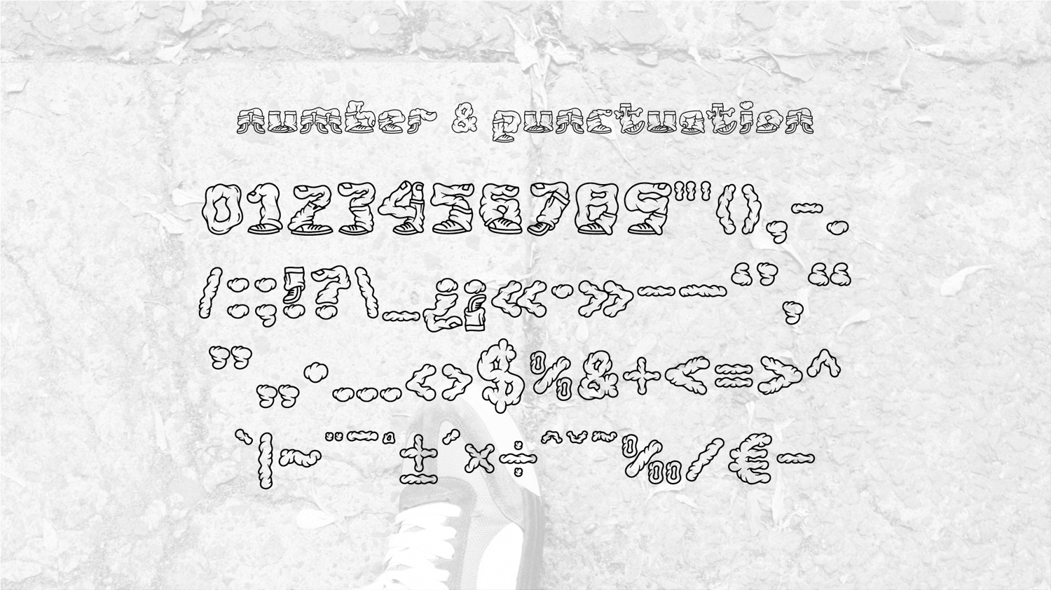 numbers & punctuation