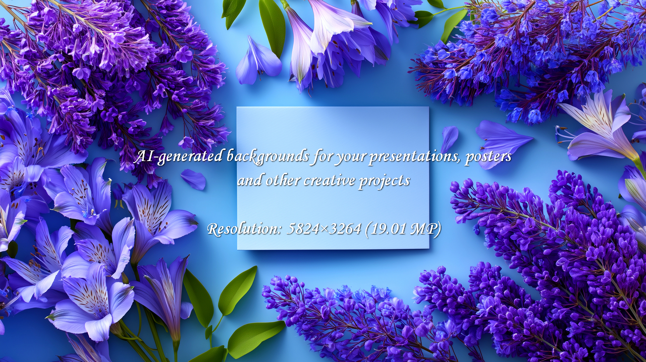 Fresh floral design with vibrant purple blossoms and a pastel background. Perfect for spring invitations, elegant branding, or creative projects. Add your text for a stunning presentation.