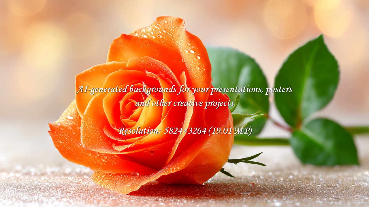 A vibrant orange rose, glistening with dew, evokes romance and heartfelt emotions. Perfect for Valentine's Day, anniversaries, or simply expressing love and appreciation.