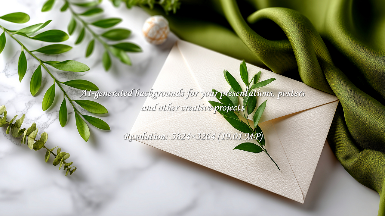 Sophisticated invitation with lush green foliage and smooth olive silk. Ideal for elegant events, heartfelt correspondence, or wedding announcements. Premium quality design conveys luxury and style.
