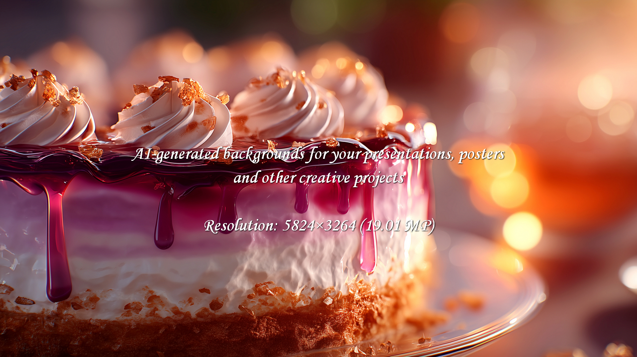 Savor the irresistible allure of creamy cheesecake, adorned with a vibrant berry glaze and delicate whipped cream swirls. Perfect for celebrations, indulging in sweet moments, or showcasing culinary artistry.