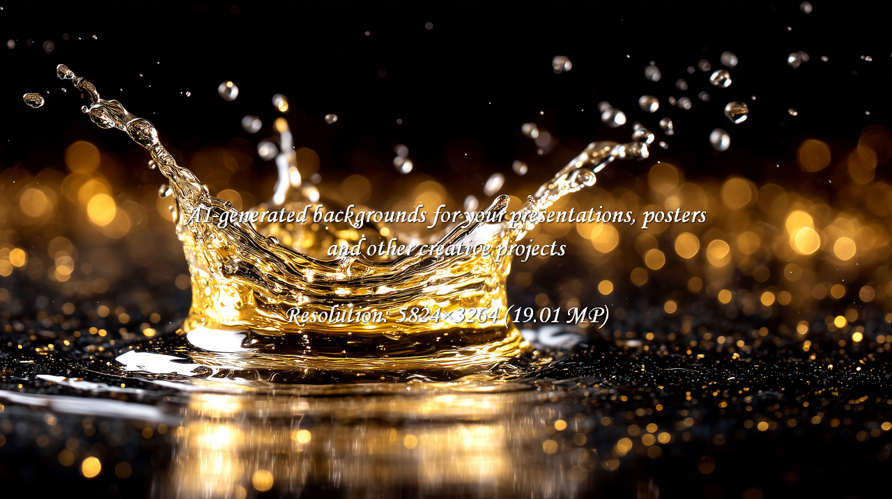 Experience the allure of liquid gold in motion. This captivating splash brings a touch of luxury to any project, perfect for high-end branding and visuals that demand attention and radiate elegance.