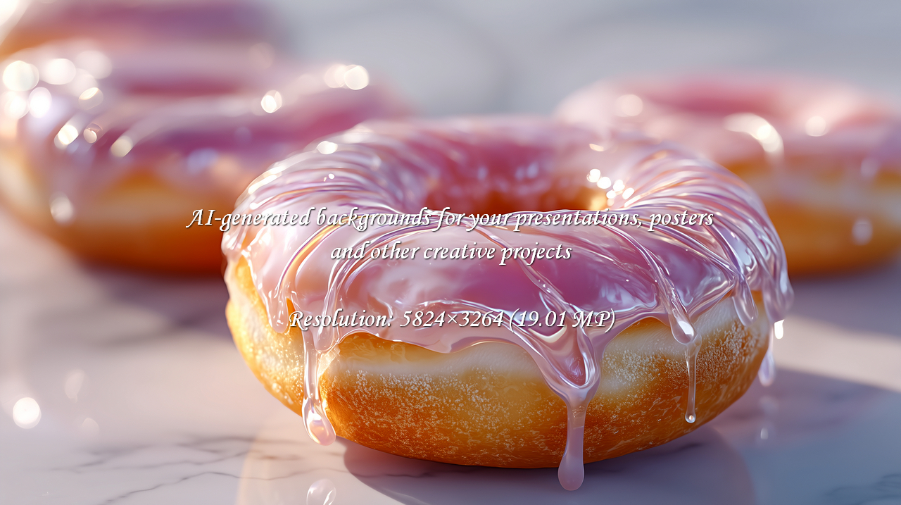 Satisfy your cravings with this delightful pink glazed donut. Perfect for breakfast, dessert, or any time you need a sweet treat. Its glistening glaze and tempting aroma make it irresistible.