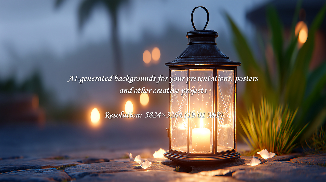 Evoke a sense of calm and romance with this warmly glowing lantern. Perfect for projects needing a touch of magic and peaceful ambiance. Use for backgrounds, invitations, or event themes.