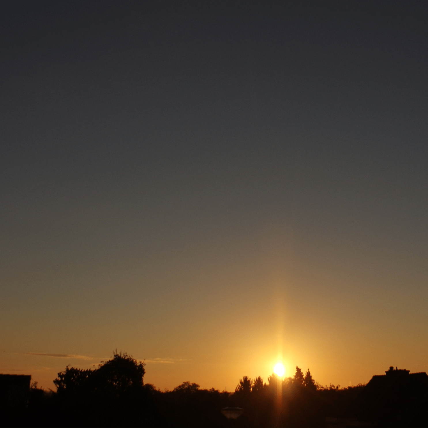 Sunrise over the Village