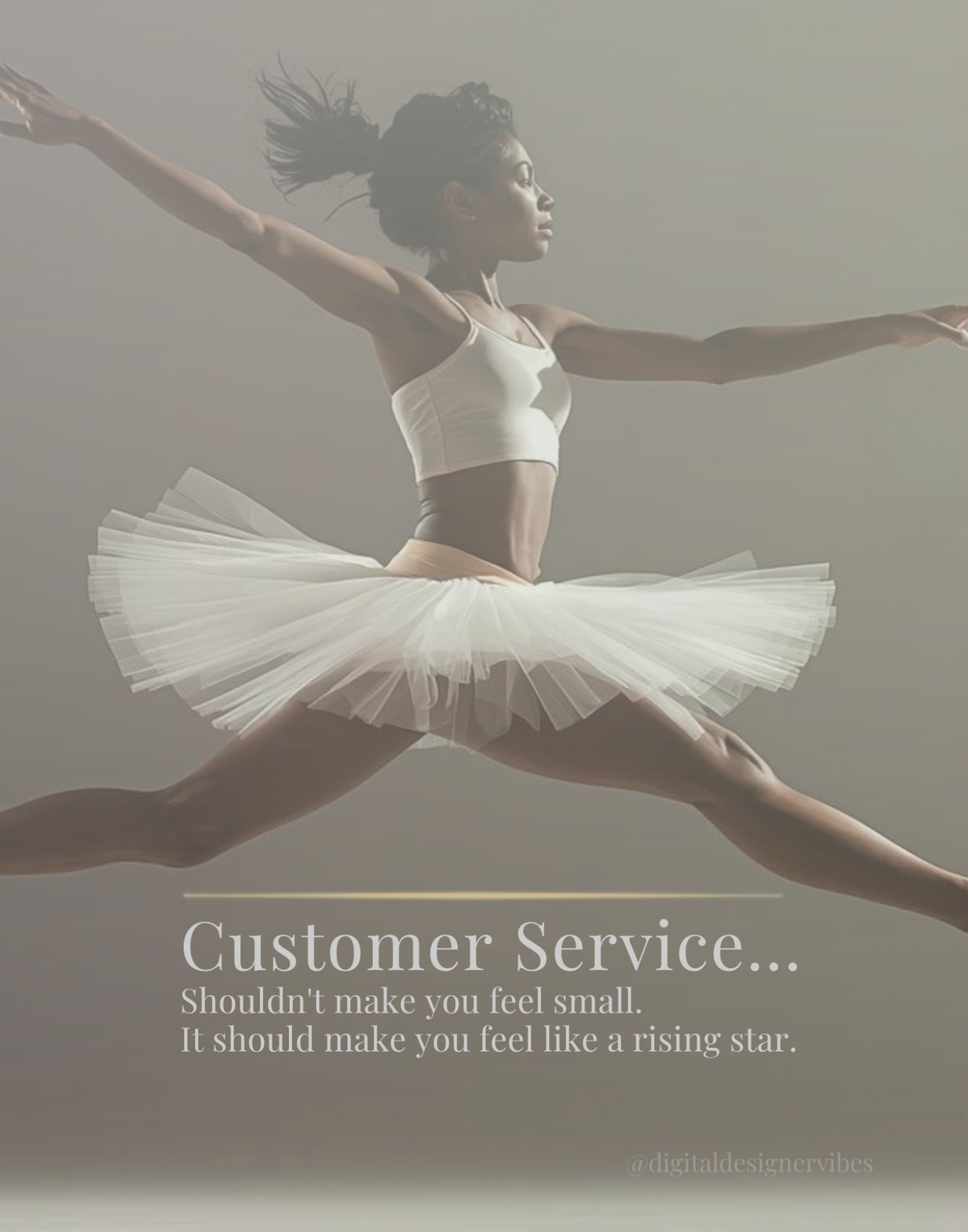 customer service wall art, motivational wall art, ballerina digital art, office decor printable, corporate training art, inspirational digital download, customer service quote, leadership wall decor, modern printable art, positive workplace art, self-impr
