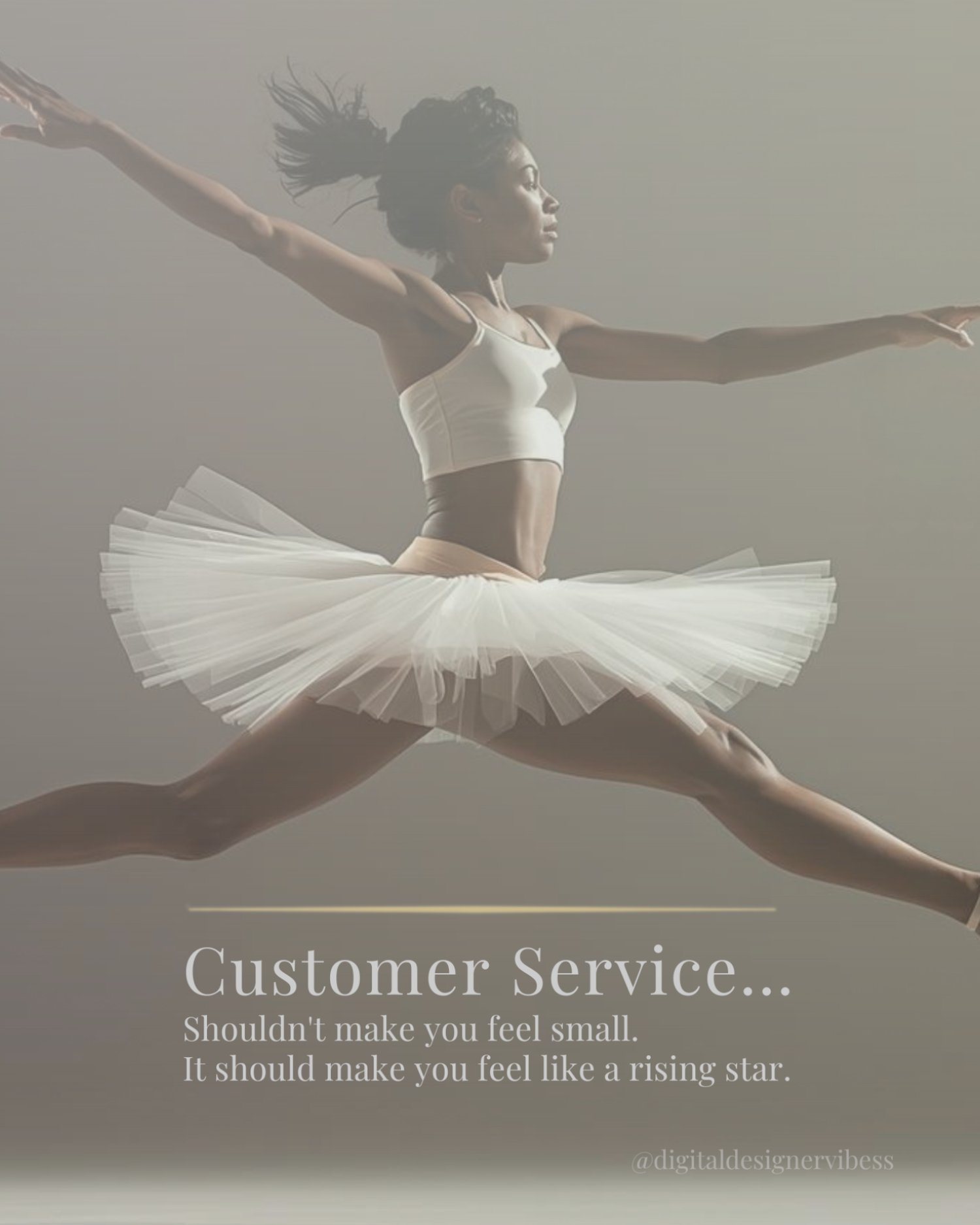 customer service wall art, motivational wall art, ballerina digital art, office decor printable, corporate training art, inspirational digital download, customer service quote, leadership wall decor, modern printable art, positive workplace art, self-impr